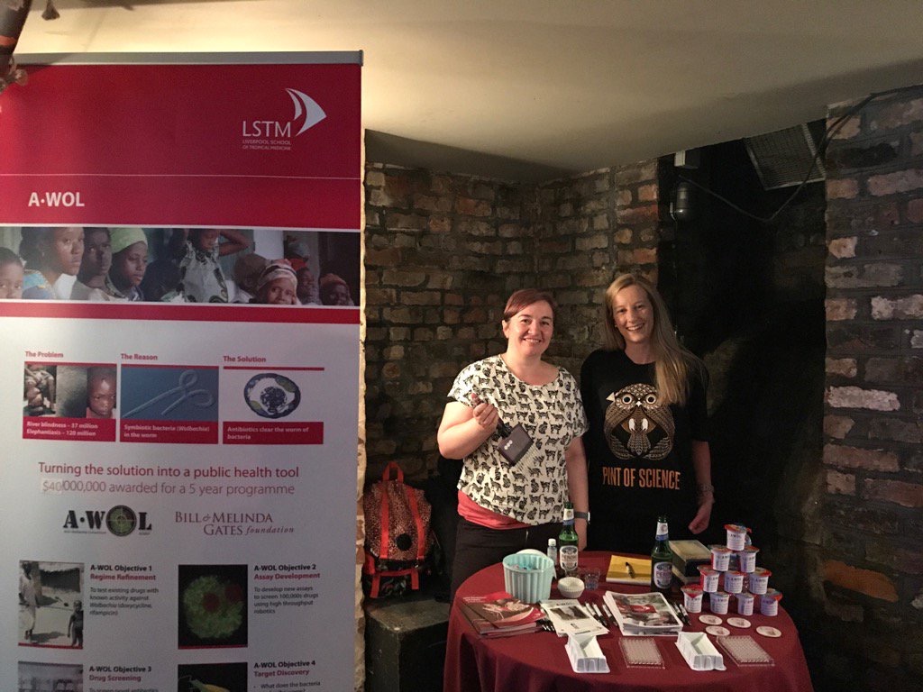 Elly & Louise at Pint Of Science