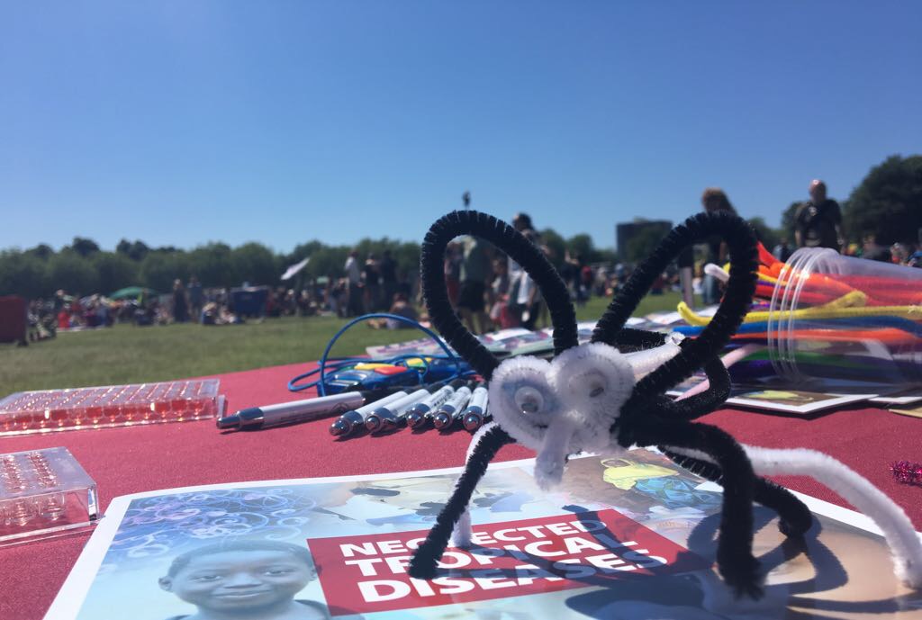 Public Engagement at Africa Oye Festival - Speed Pipette/Beat The Robot Challenge